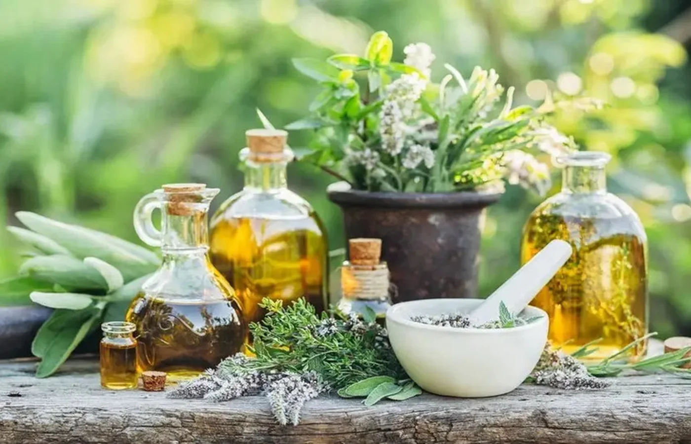 एसेंशियल ऑयल एक्सट्रैक्शन प्रशिक्षण दृश्य